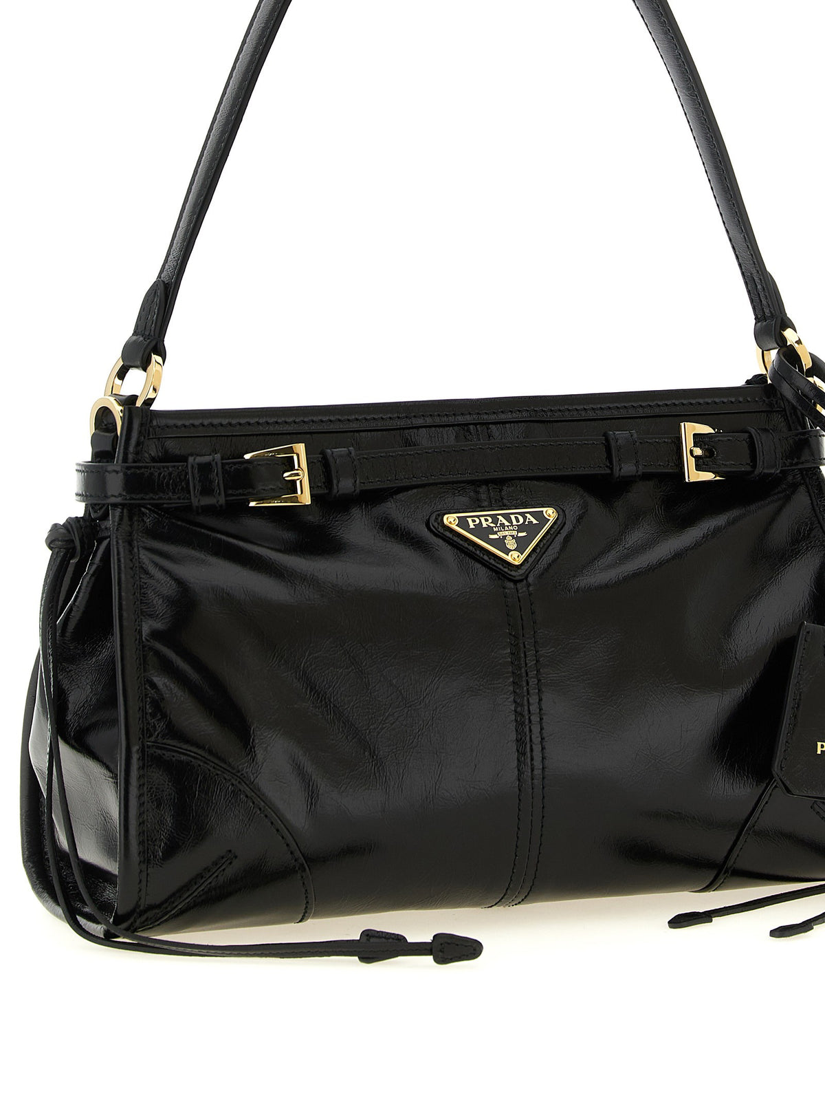 PRADA Bonnie Small Handbag Black, view 3