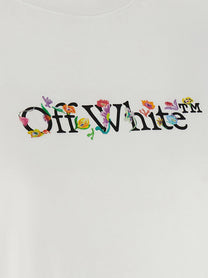 Off-White Bookish Glowing Flower Shirt White