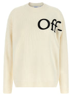 Off-White Bookish Shared Sweater White