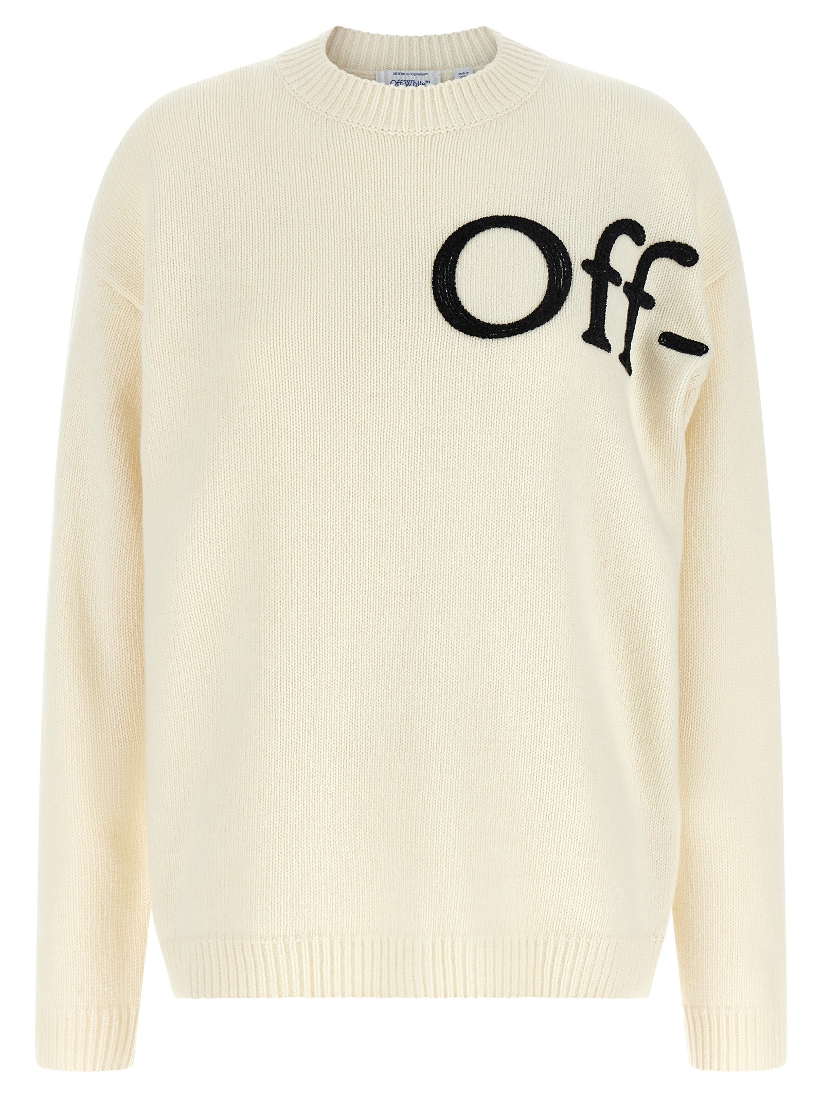 Off-White Bookish Shared Sweater White