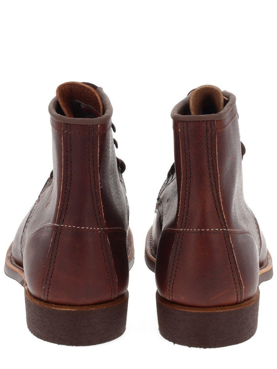 Red Wing Men's Boot Blacksmith Briar Oil Slick Brown