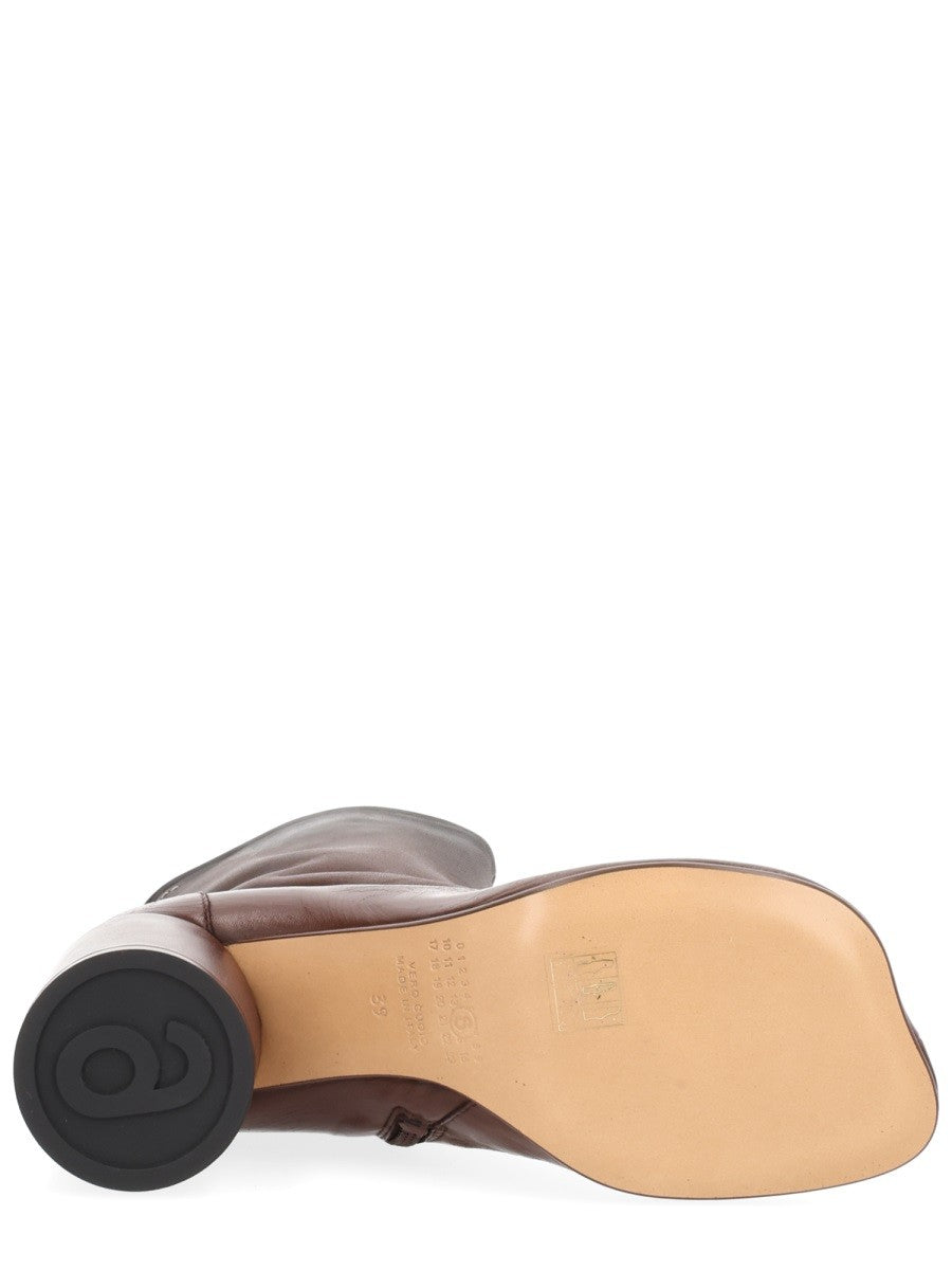 MM6 Maison Margiela Women's Boot Anatomic Brown