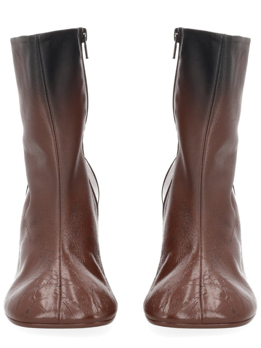 MM6 Maison Margiela Women's Boot Anatomic Brown