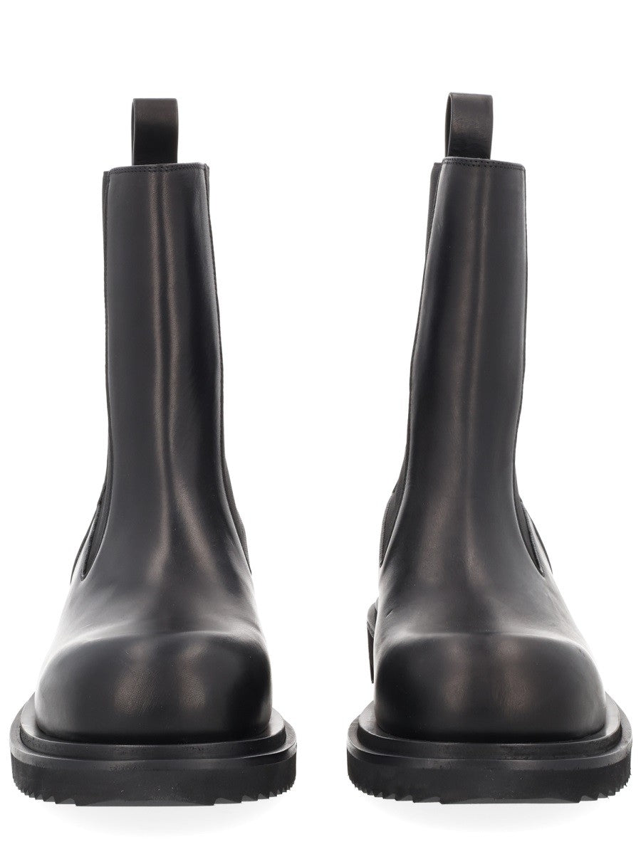 Rick Owens Men's Boot Beatle Gabe Black