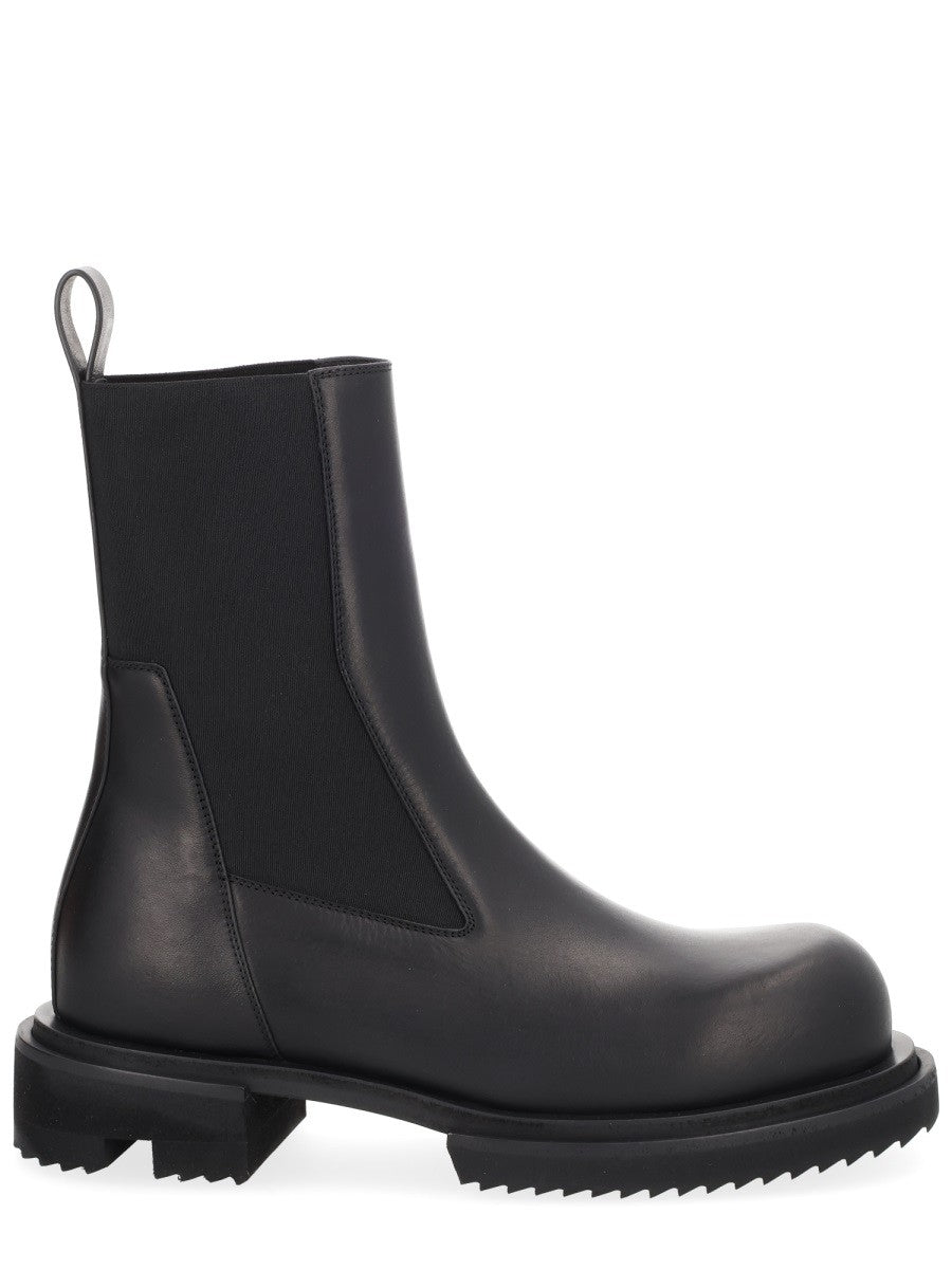 Rick Owens Women's Boot Beatle Gabe Black