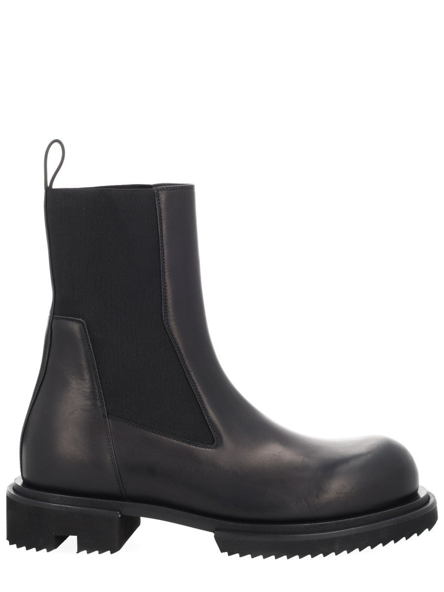 Rick Owens Men's Boot Beatle Gabe Black