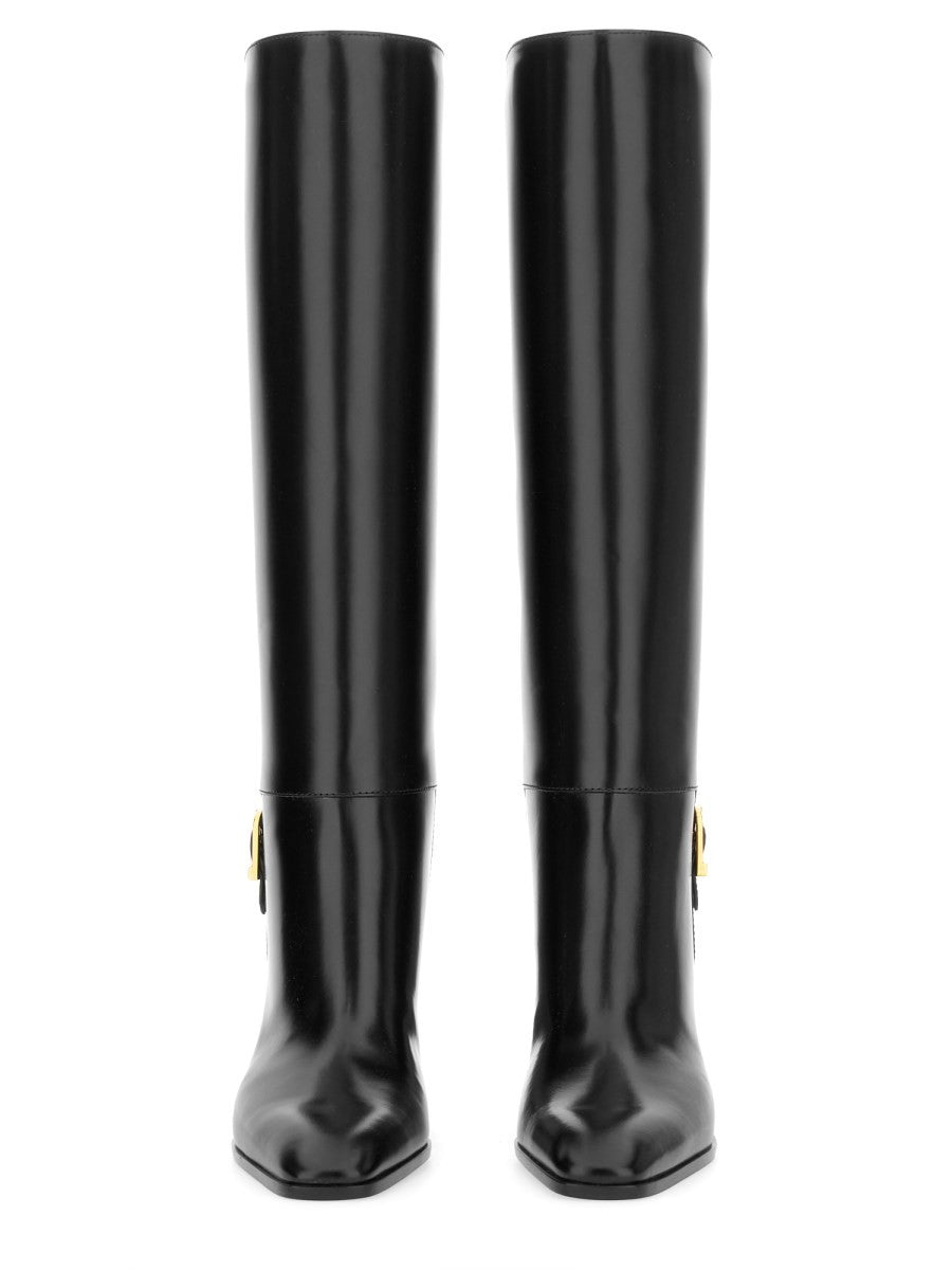 Saint Laurent Women's Boot Julia Black
