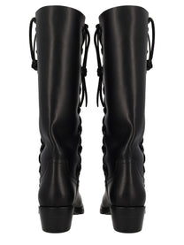 Paris Texas Women's Boot Roxanne Black