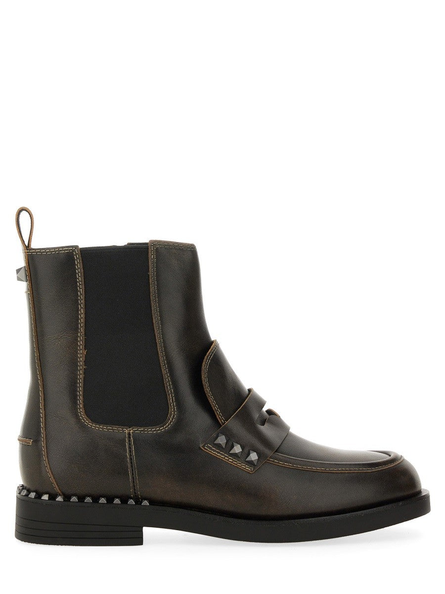 Ash Women's Boot Wings Studs Brown