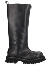 Moschino Women's Boot Zipper Black