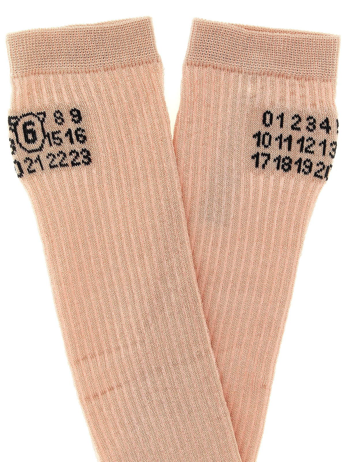 MM6 Maison Margiela Bootleg Socks Blue, view 3