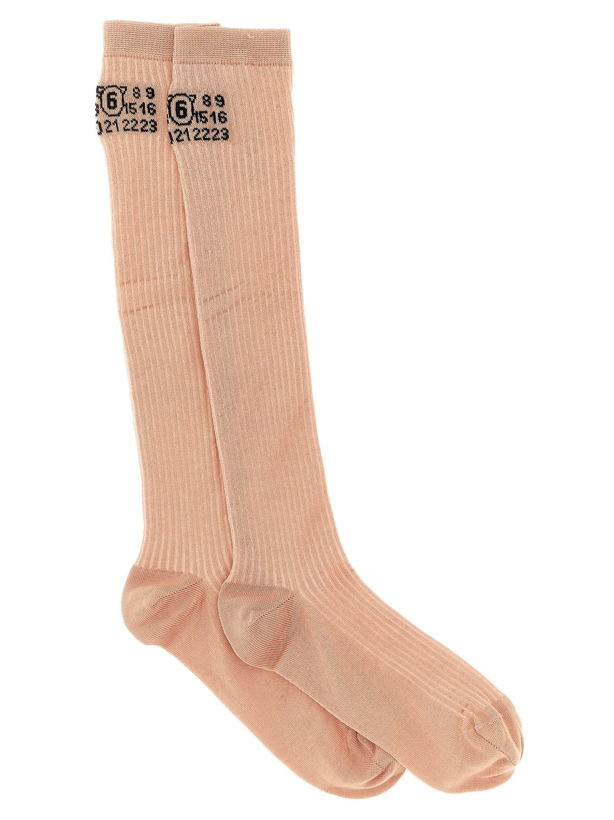 MM6 Maison Margiela Bootleg Socks Blue