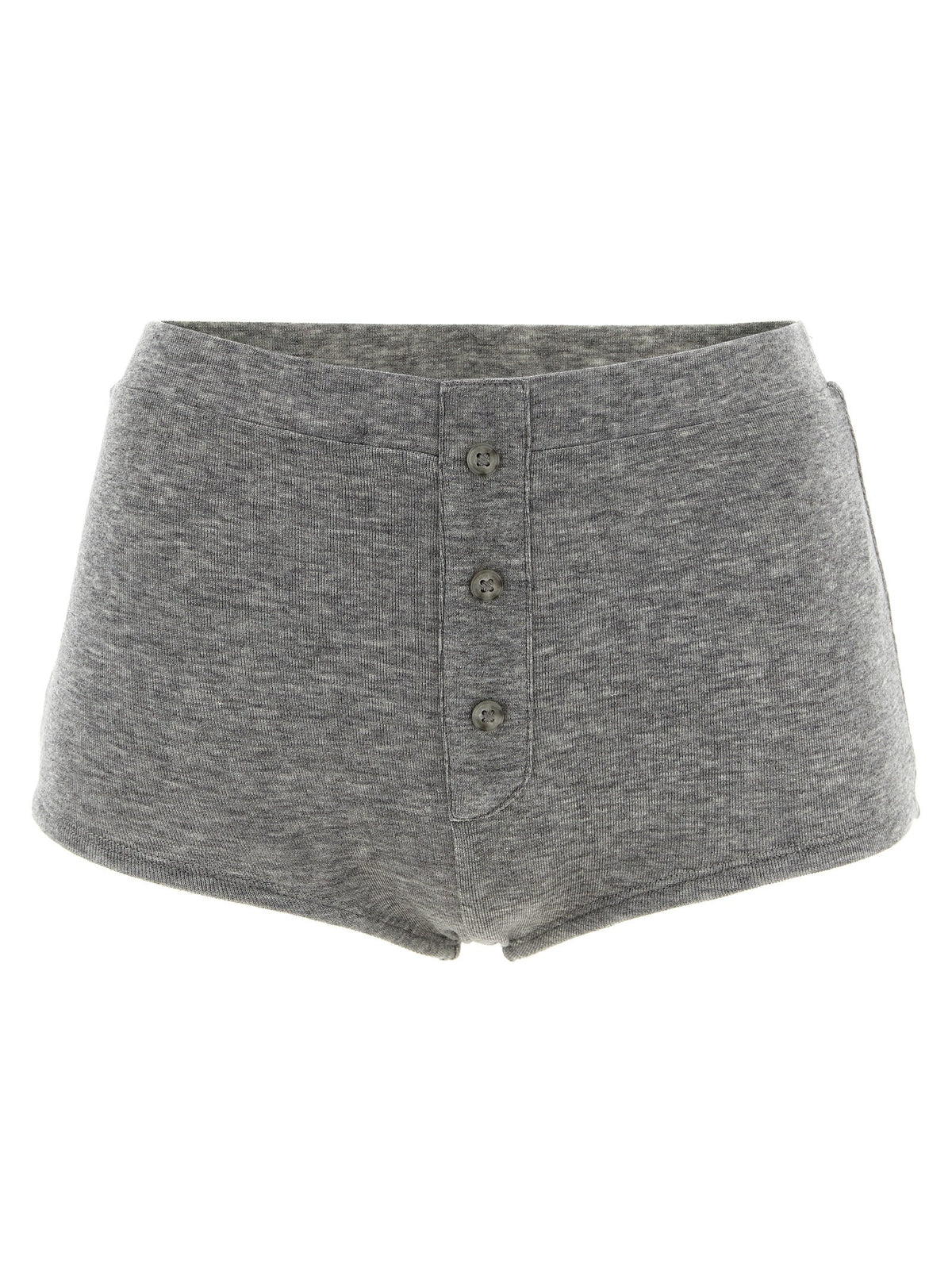 Entire Studios Booty Button Shorts Grey