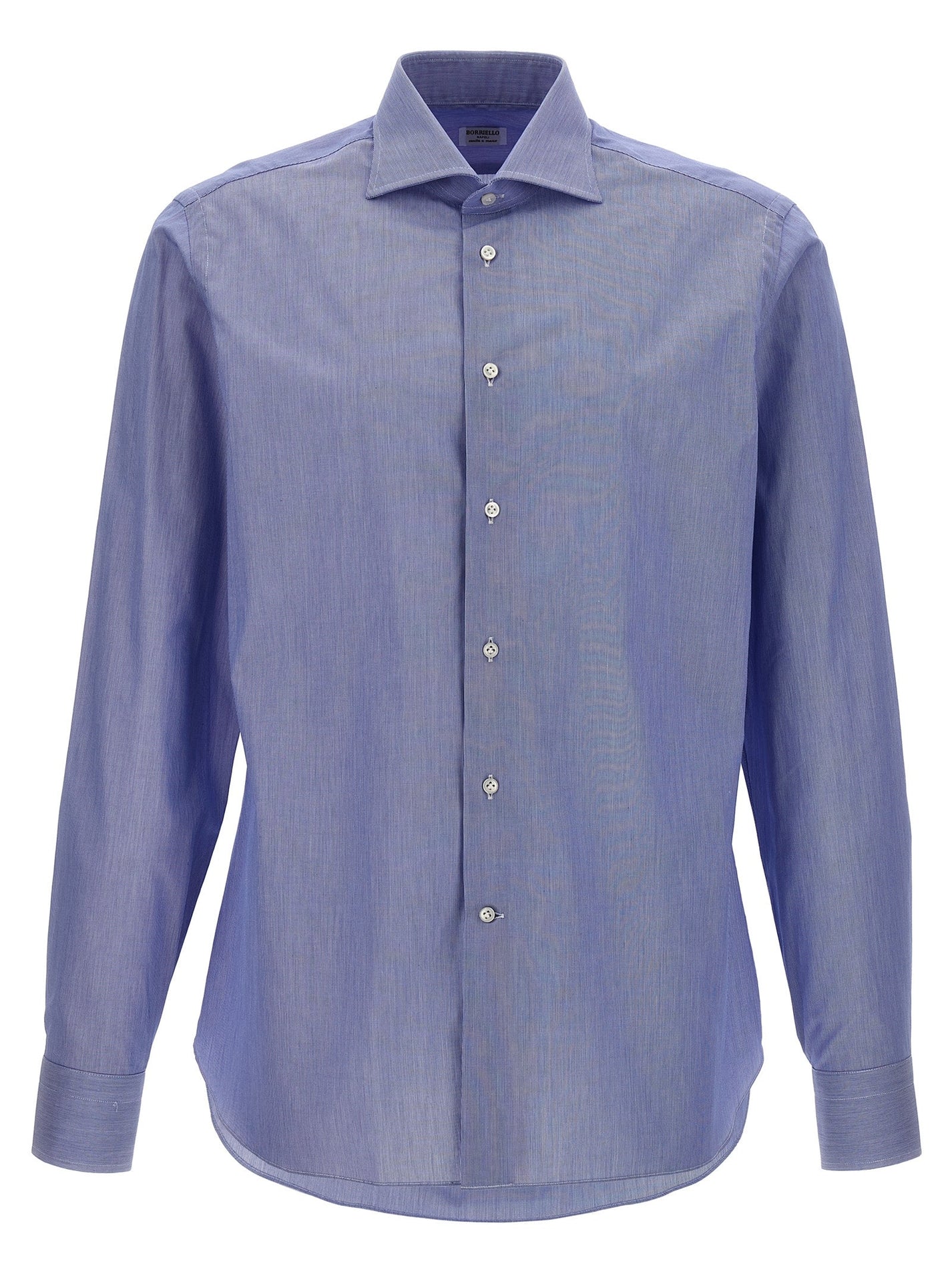 BORRIELLO - BORRIELLO - ’falso unito’ Cotton shirt - Men’s Tops