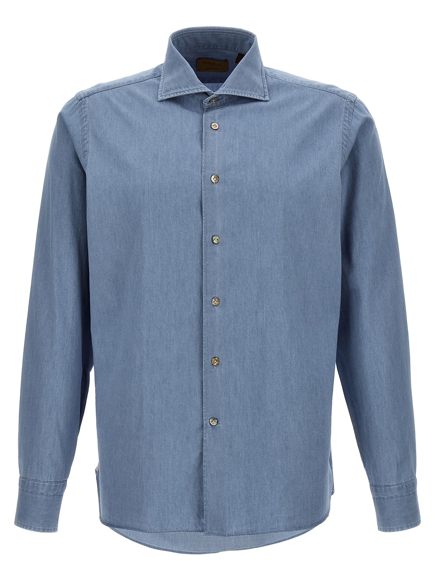 BORRIELLO - BORRIELLO - Chambray shirt - Men’s Tops