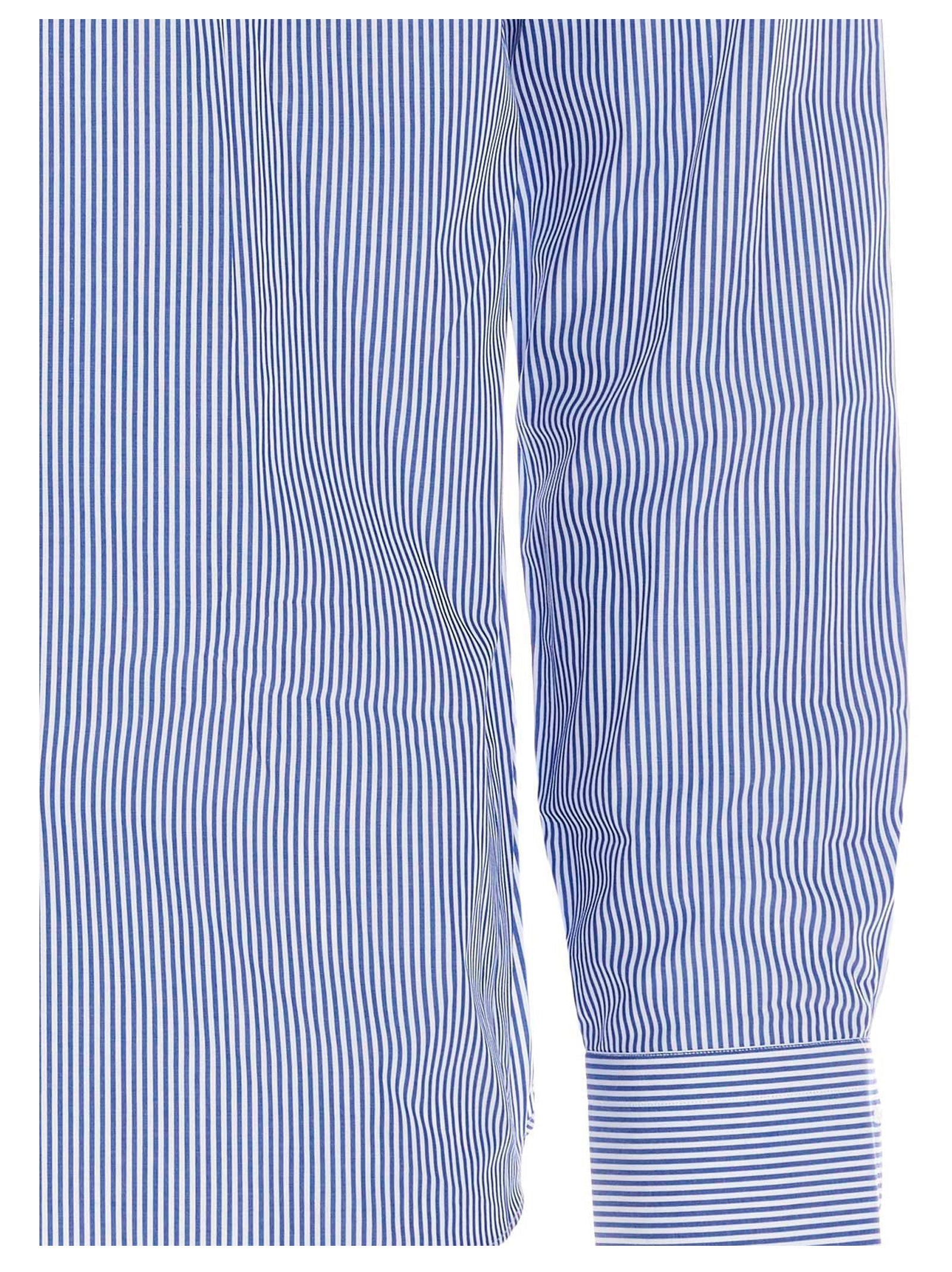 BORRIELLO - BORRIELLO - Striped cotton shirt - Men’s Tops