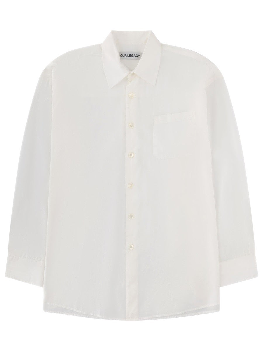 Our Legacy Men's Borrowed Shirt White