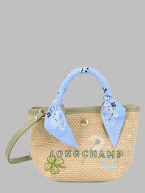 Longchamp Women's Borsa Cesta LE Pliage XS Collection Green
