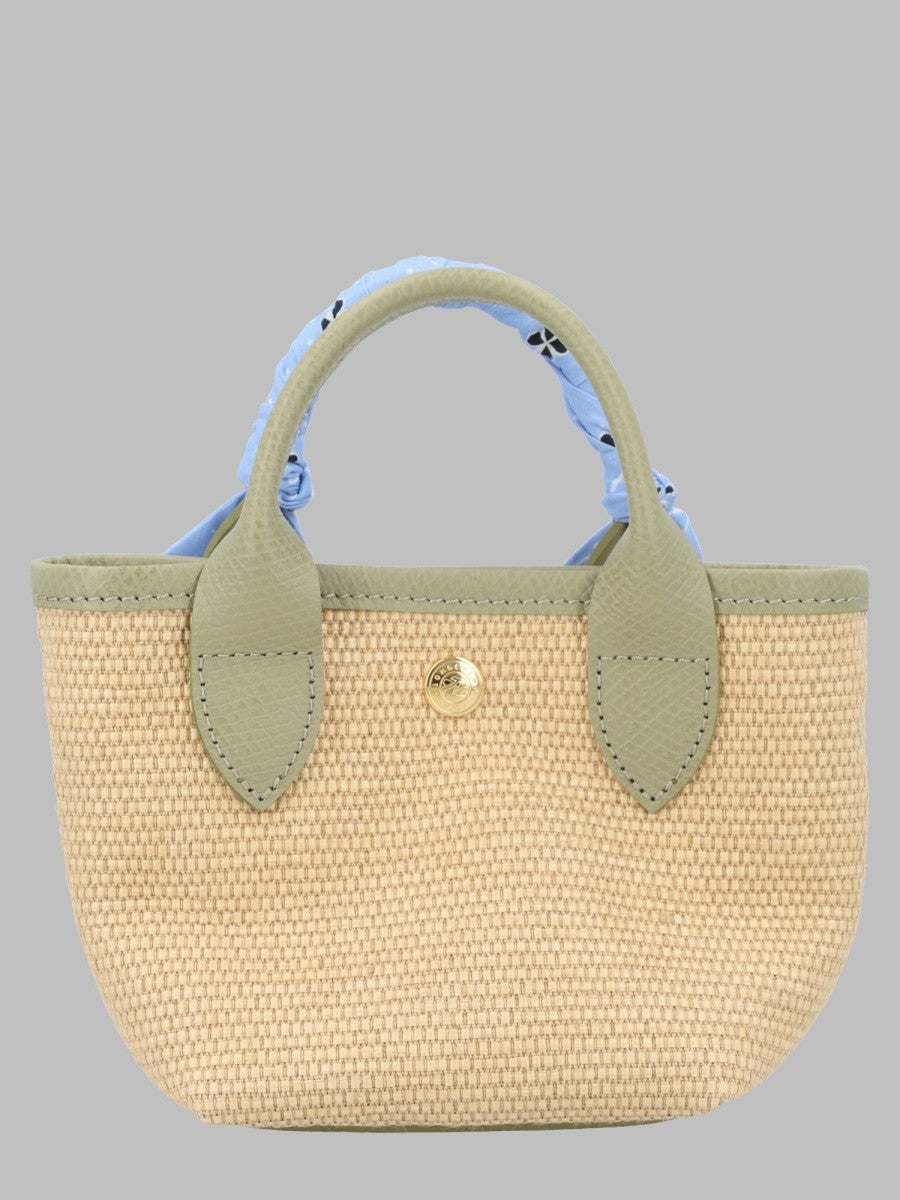 Longchamp Women's Borsa Cesta LE Pliage XS Collection Green