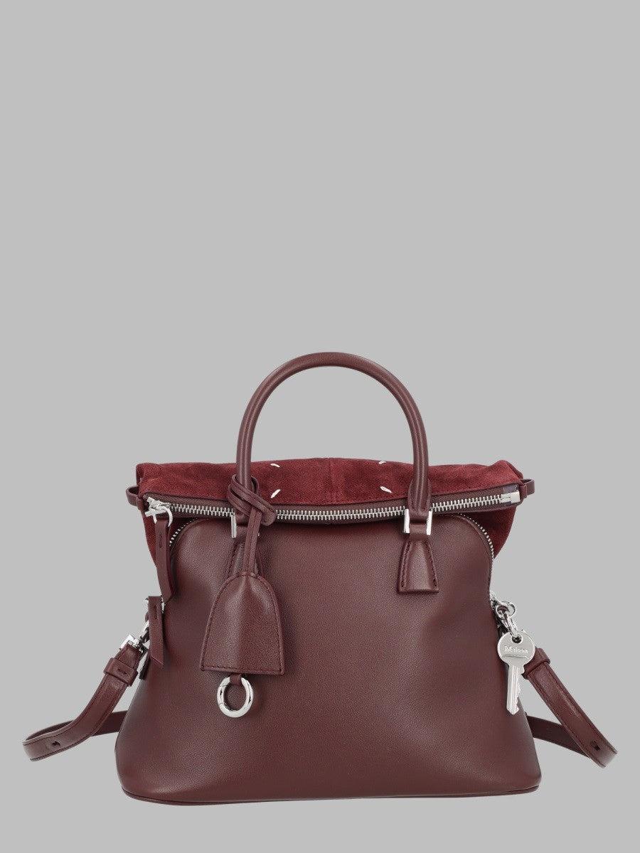 Maison Margiela Unisex Borsa Mano 5AC Soft Mini Red