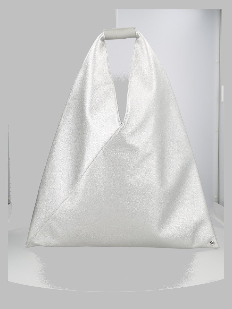 MM6 Maison Margiela Women's Borsa Mano Japanese Medium Silver