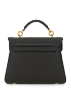Ferragamo Women's Handbag Mini Gancini Black, view 3
