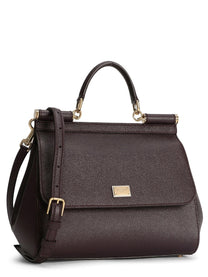 Dolce &amp; Gabbana Women's Borsa Mano Sicily Large Brown