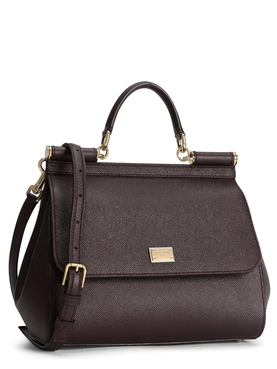 Dolce &amp; Gabbana Women's Handbag Sicily Large Brown, view 2
