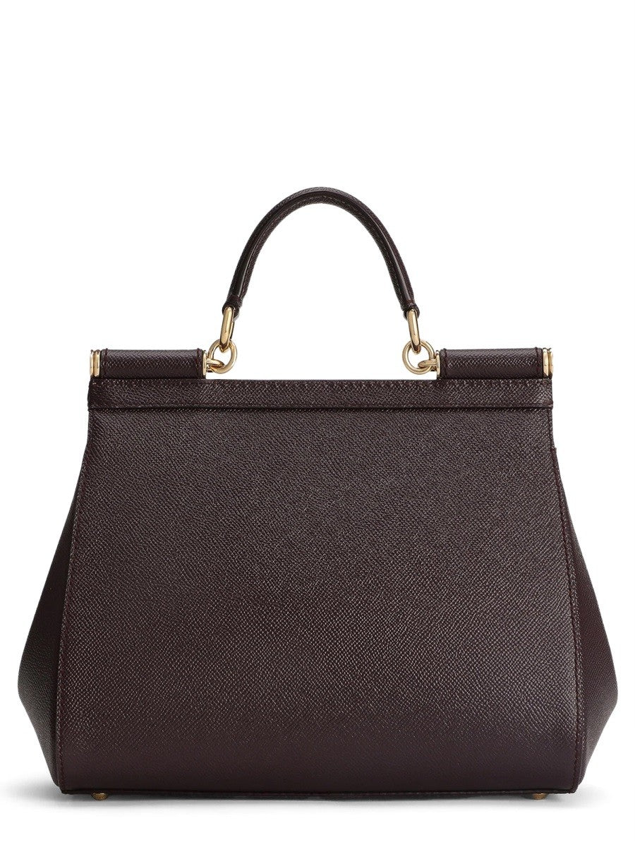 Dolce &amp; Gabbana Women's Borsa Mano Sicily Large Brown
