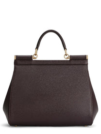 Dolce &amp; Gabbana Women's Borsa Mano Sicily Large Brown