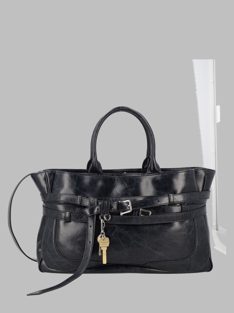 Osoi Women's Borsa Mano Tote Brocle Black
