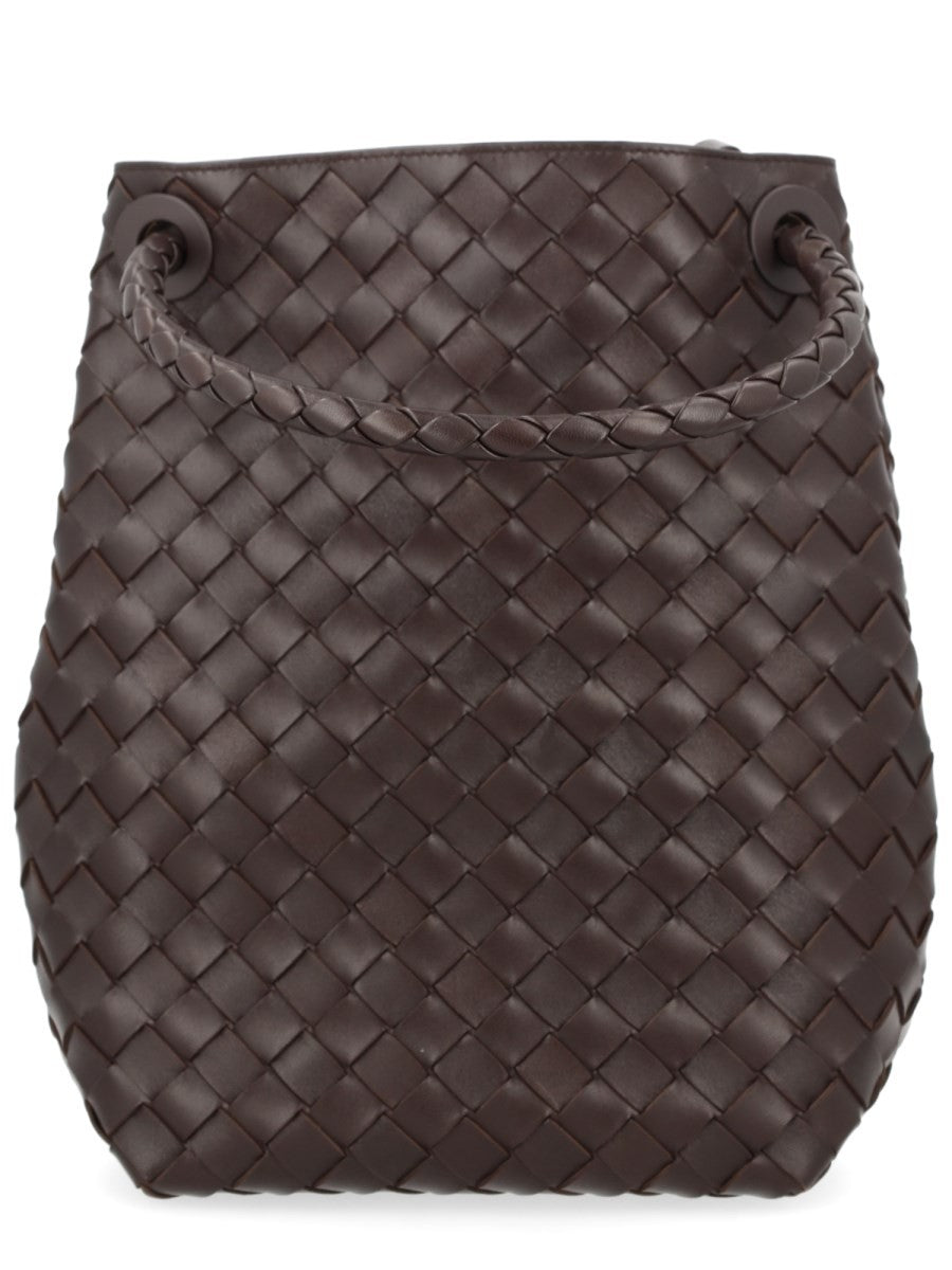 Bottega Veneta Women's Borsa Secchiello Andiamo Small Brown