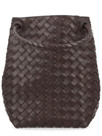 Bottega Veneta Women's Borsa Secchiello Andiamo Small Brown