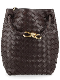 Bottega Veneta Women's Borsa Secchiello Andiamo Small Brown