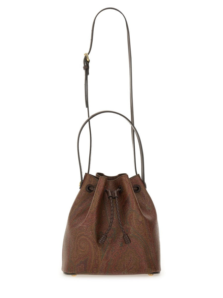 ETRO Women's Arnica Small Bucket Bag Bag Brown, view 2