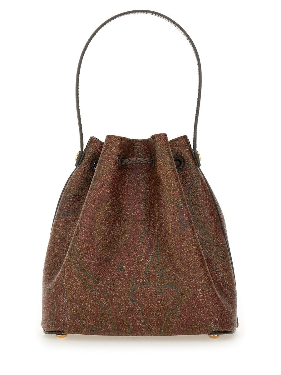 ETRO Women's Arnica Small Bucket Bag Bag Brown, view 3