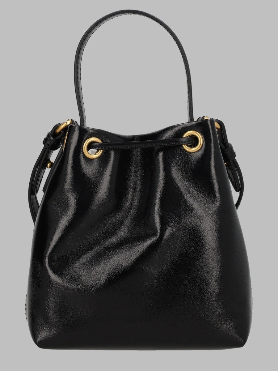 Balmain Women's Borsa Secchiello Pulse Mini Black