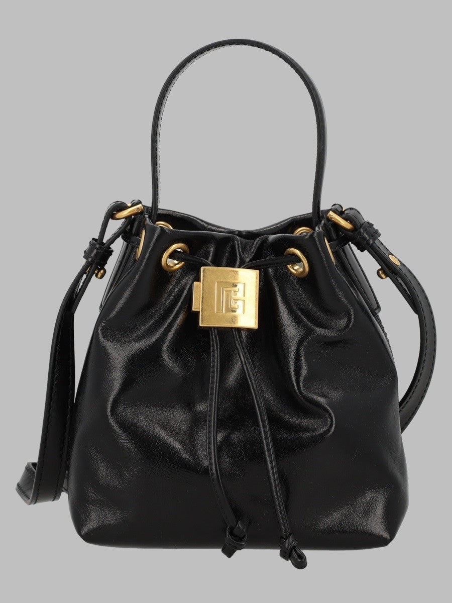 Balmain Women's Borsa Secchiello Pulse Mini Black