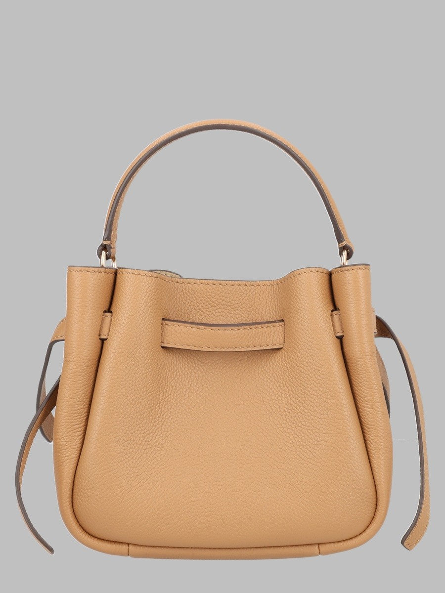Tory Burch Women's Borsa Secchiello Romy Mini Beige
