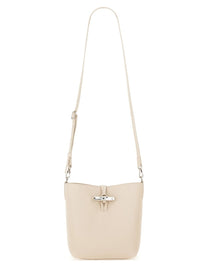 Longchamp Women's Borsa Secchiello XS LE Roseau White