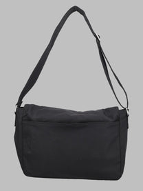 A.P.C Men's Borsa Spalla Archive Con Fibbia Black