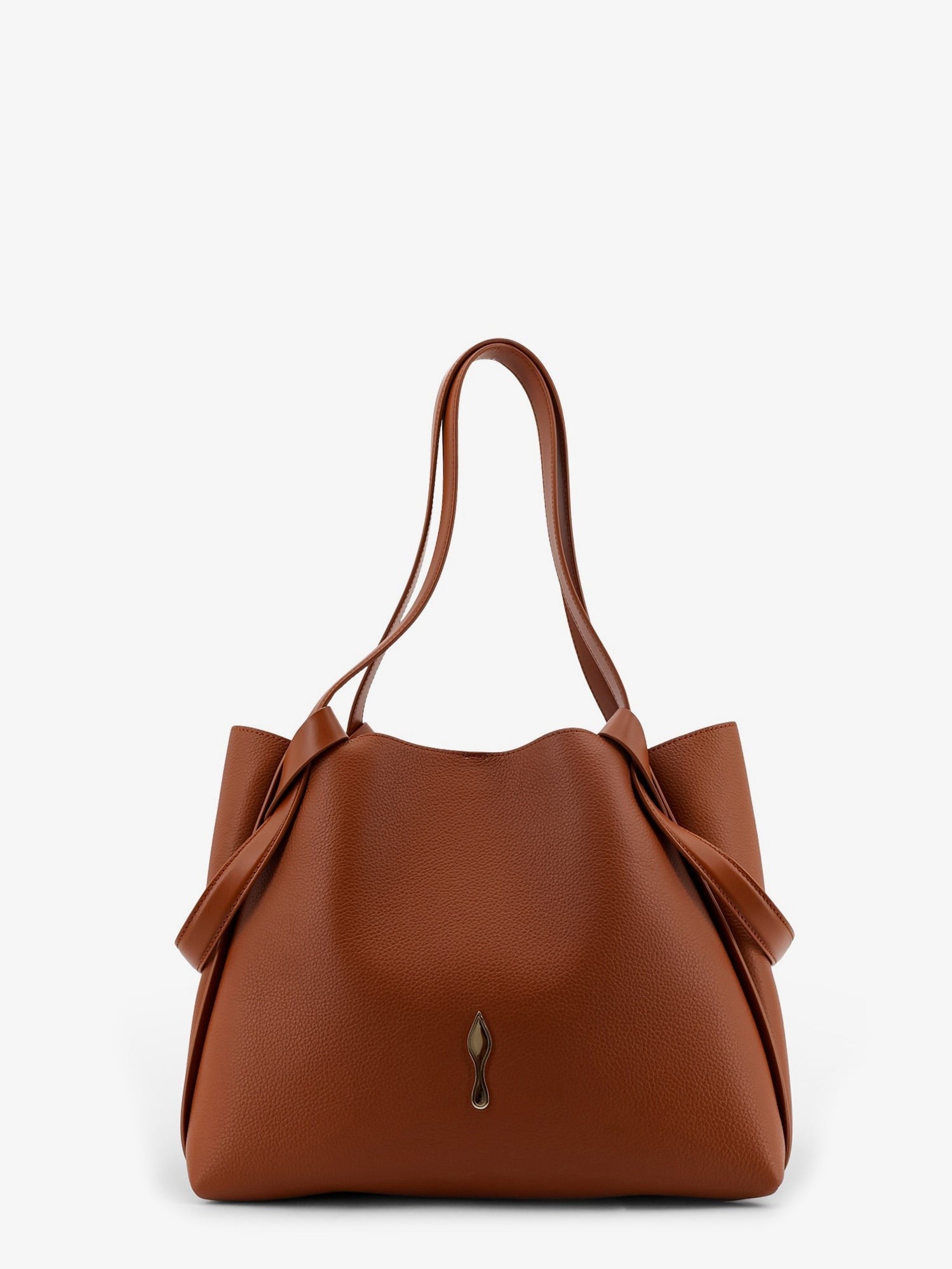 Christian Louboutin Women's Borsa Spalla Bettina Small in Pelle Beige