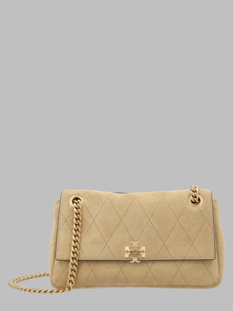 Tory Burch Women's Borsa Spalla Charlie Beige