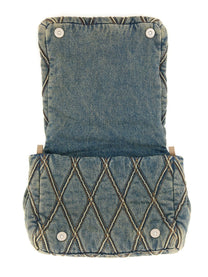 Diesel Women's Charm Small Shoulder Bag Grey Diesel