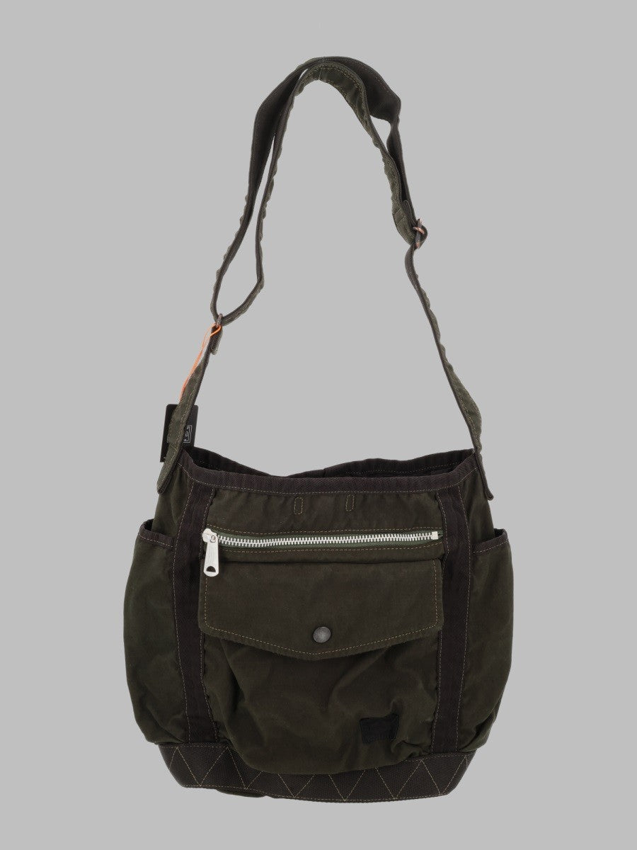 Porter-Yoshida &amp; Co Men's Borsa Spalla Crag Small Green