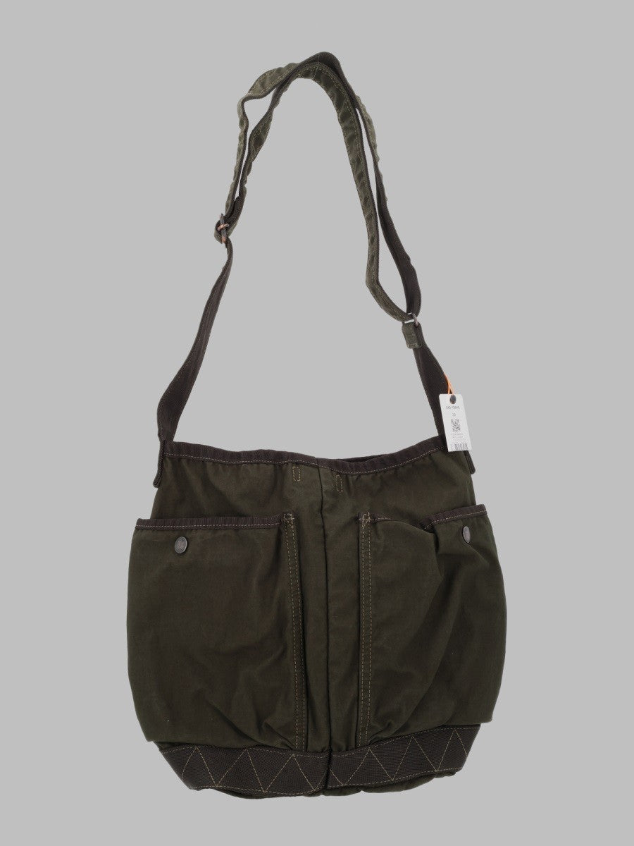Porter-Yoshida &amp; Co Men's Borsa Spalla Crag Small Green