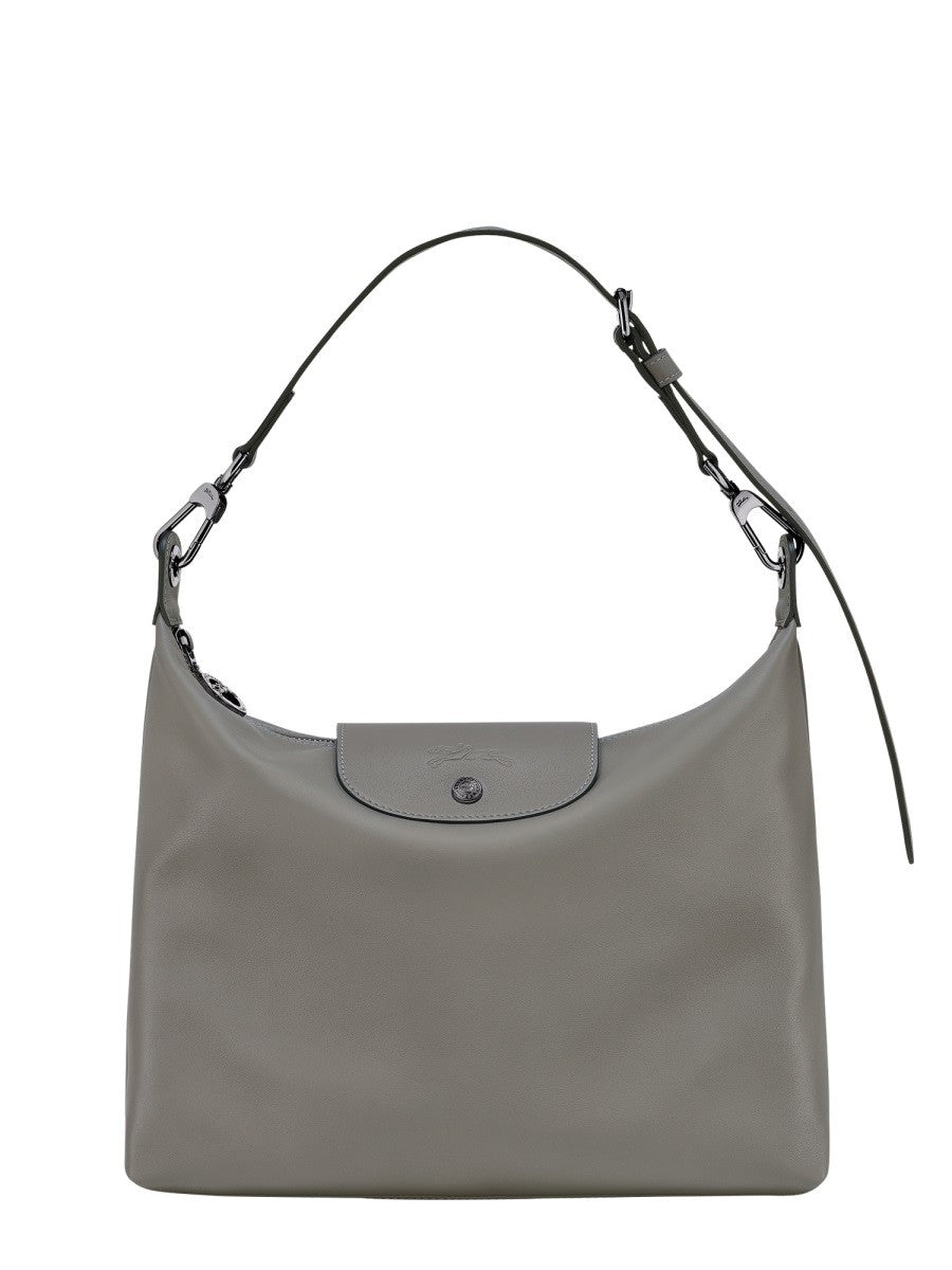 Longchamp Women's Borsa Hobo LE Pliage Xtra Medium Grey