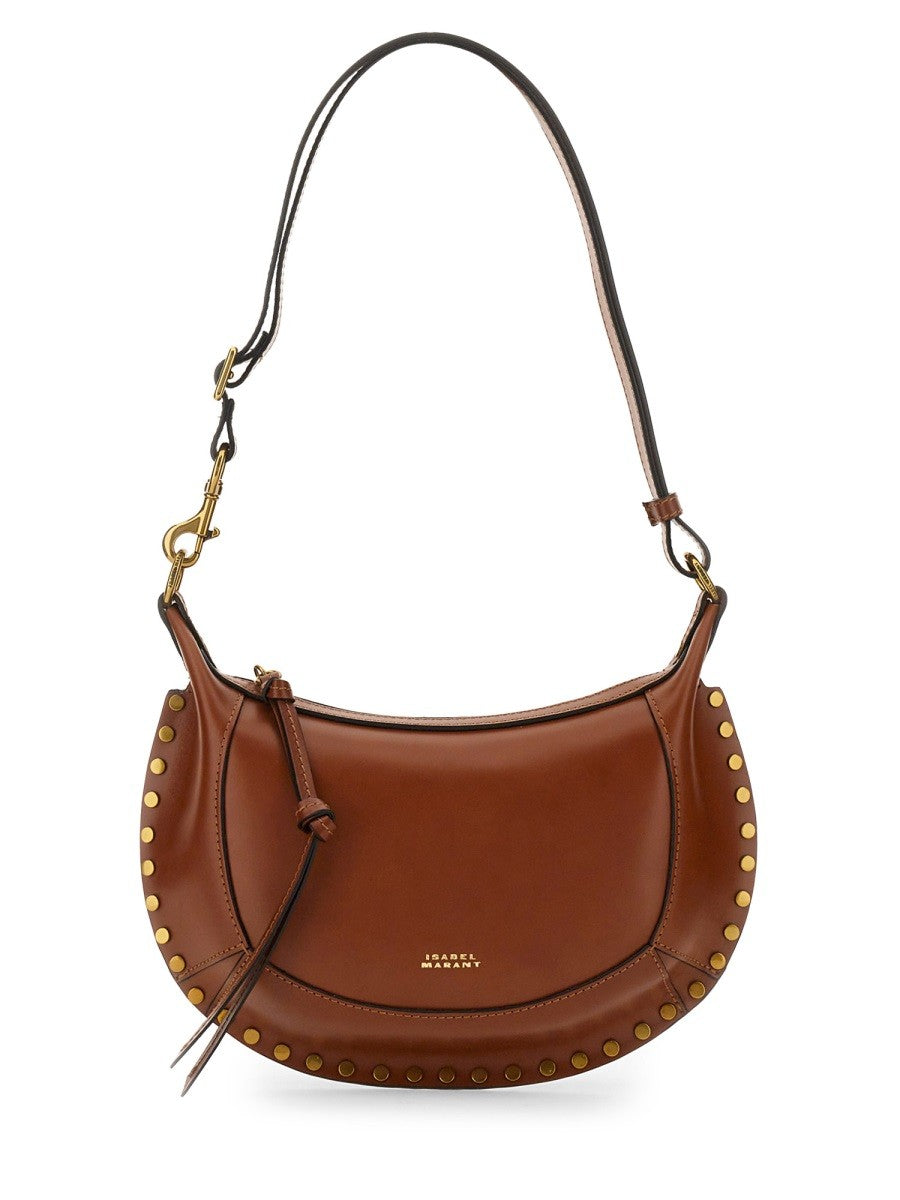ISABEL MARANT Women's Borsa Spalla Oskan Moon Beige