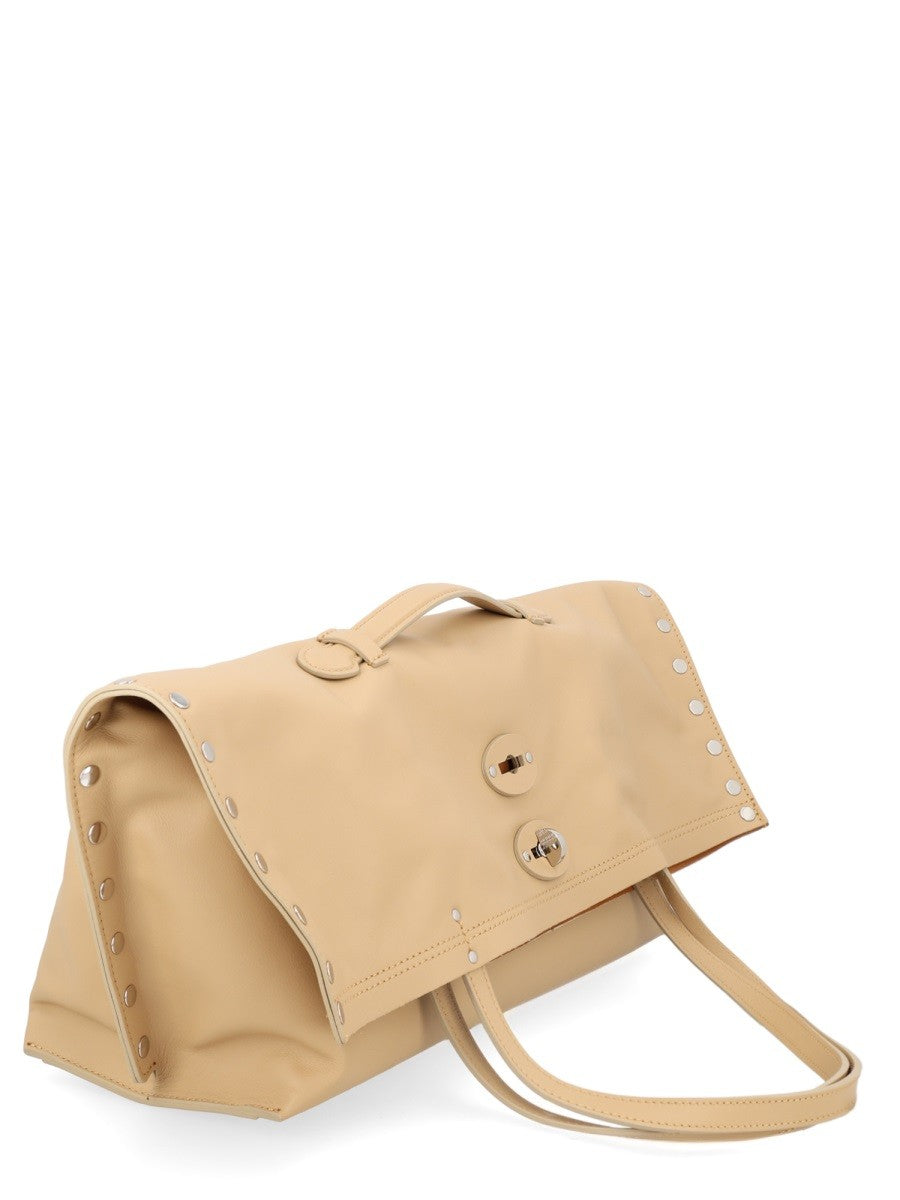 Zanellato Women's Spasso Medium Bag Beige, view 3