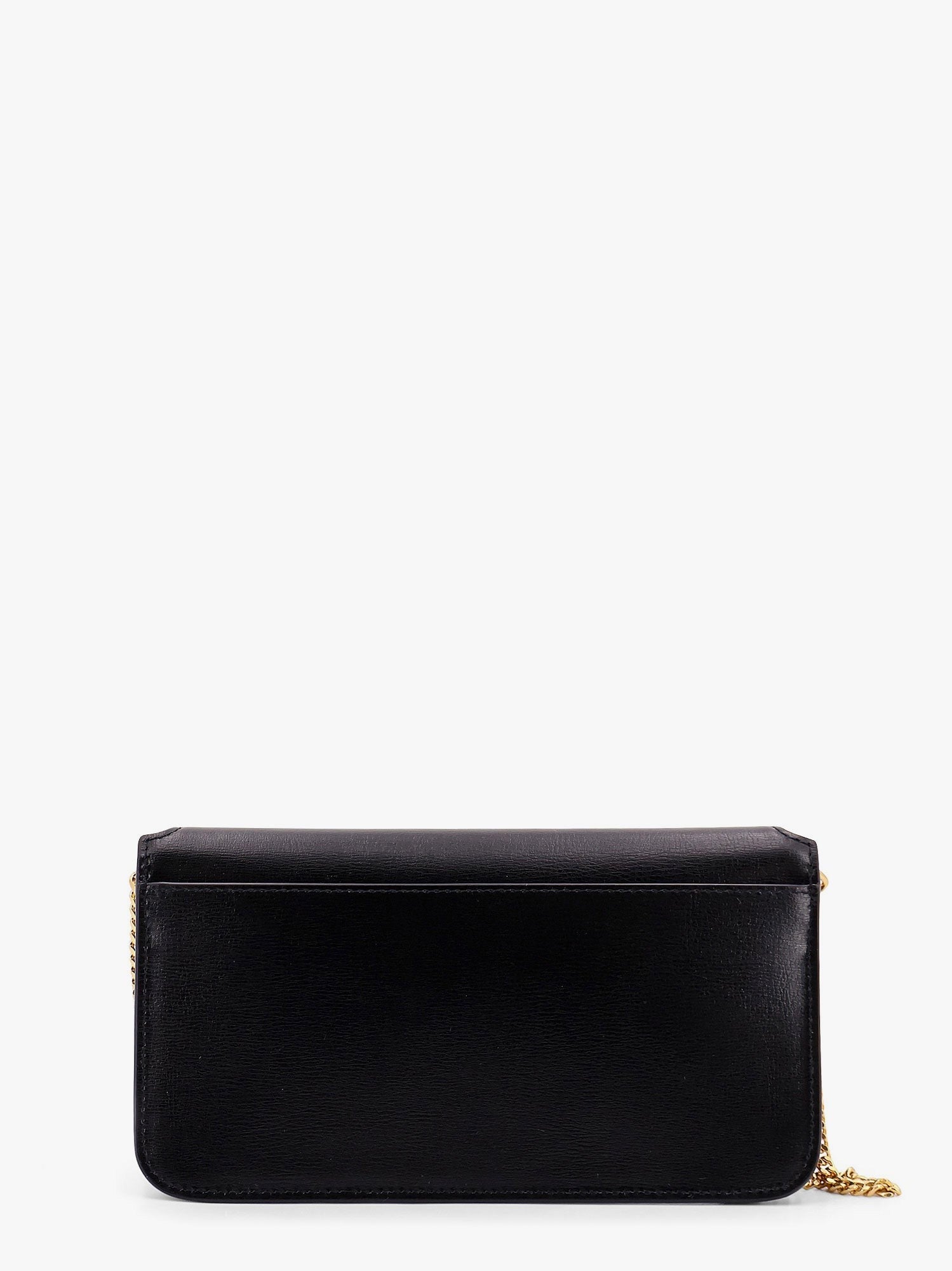 Saint Laurent Women's Cassandre Monogram Leather Crossbody Bag Black